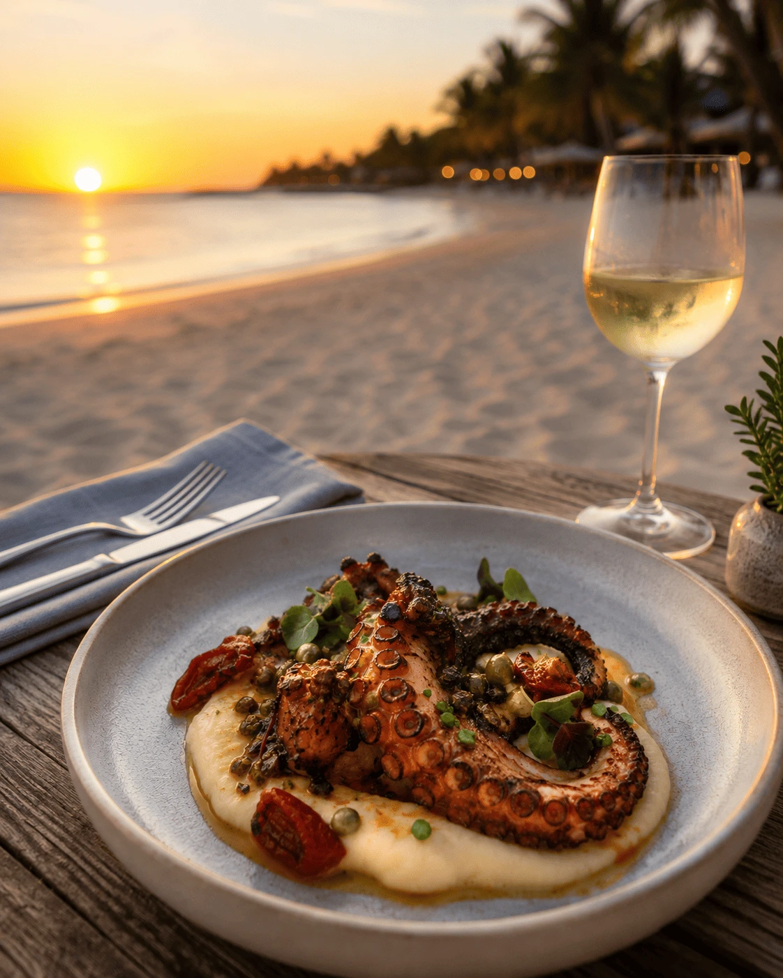 Dinner by the Beach