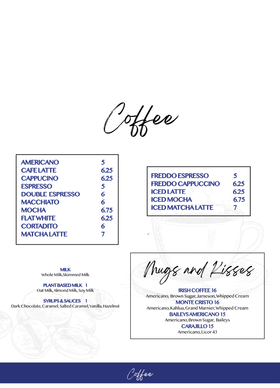 Coffe and Tea