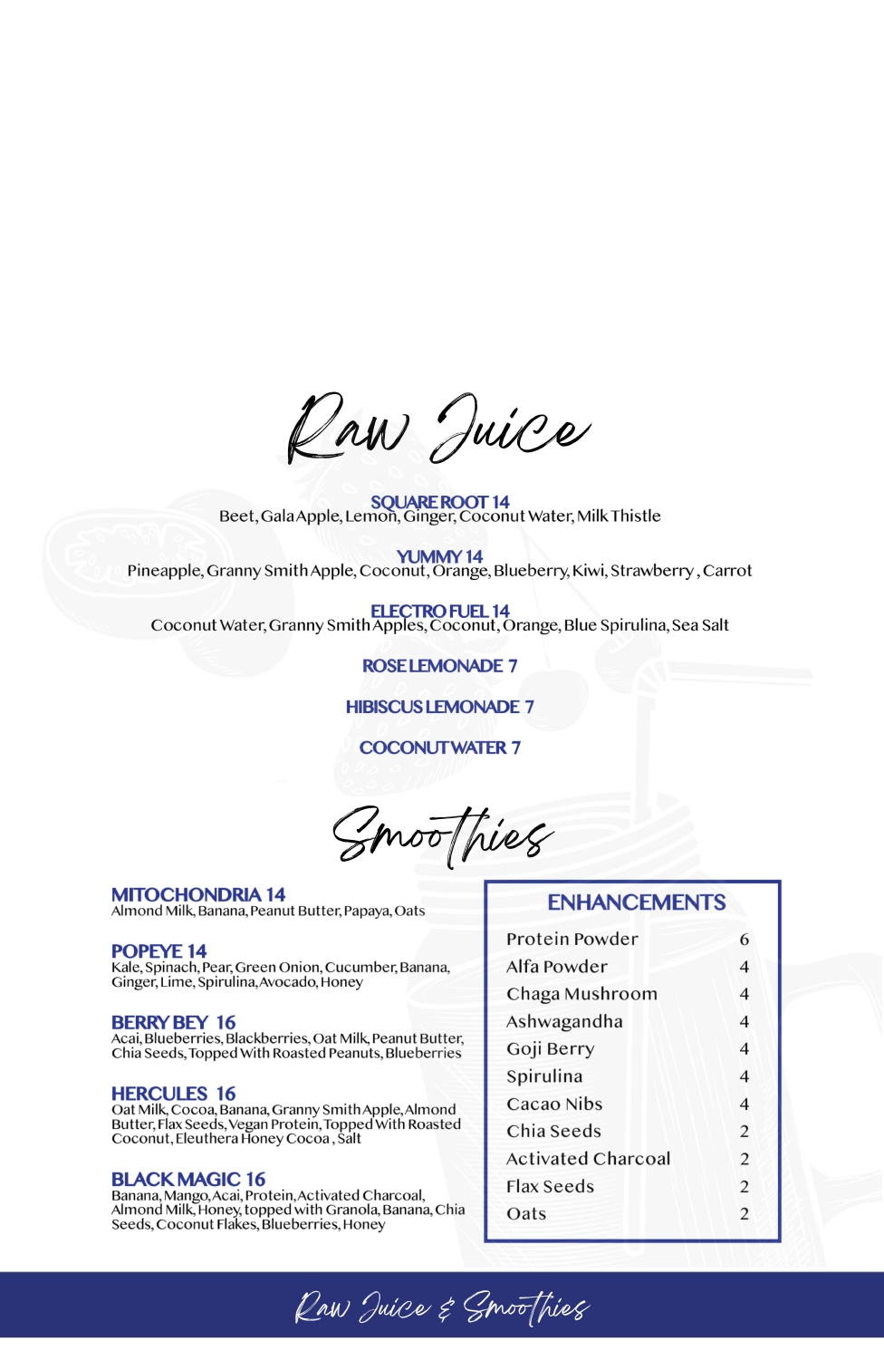 Juices & Smoothies